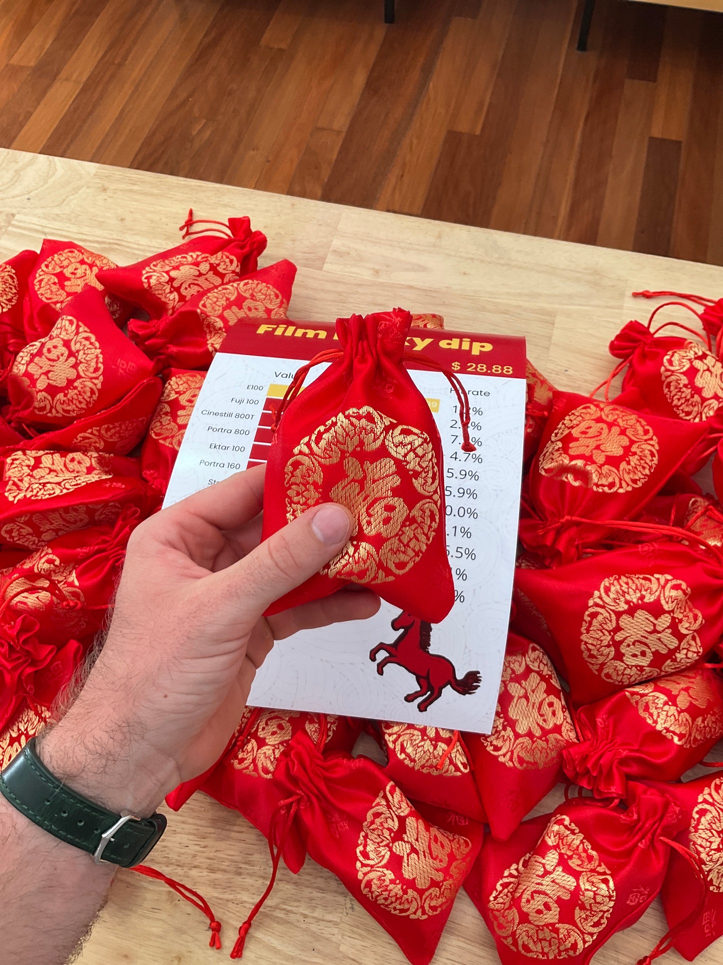 Chinese NY pocket Raffle