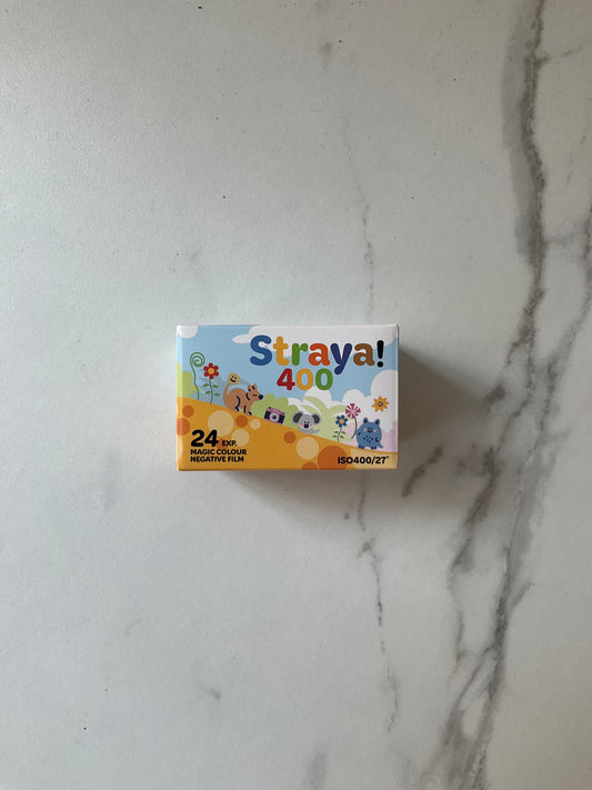 Irohas Straya 400 35mm film pre exposed