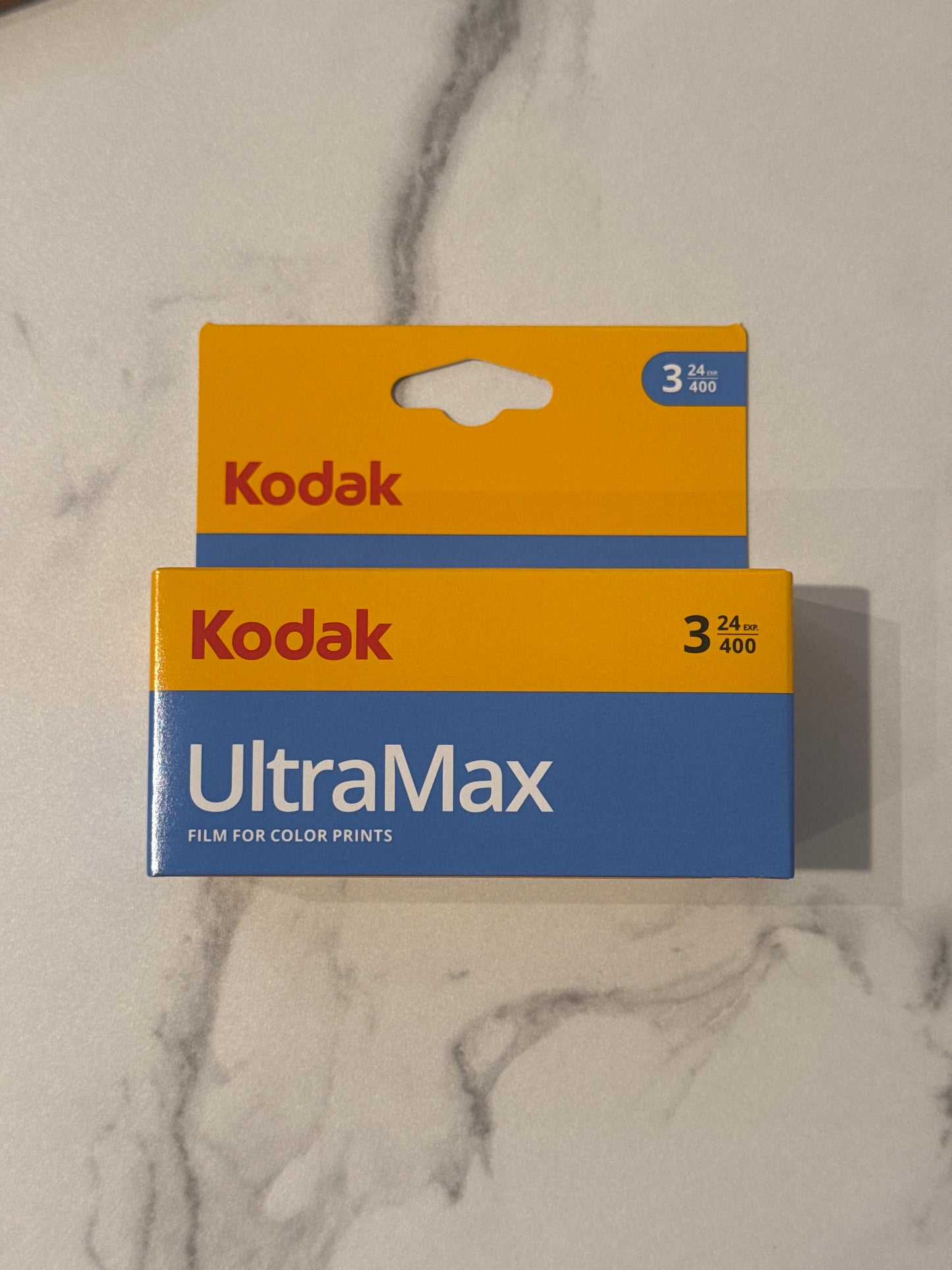 24exp Kodak Ultramax 400 35mm film 3PK