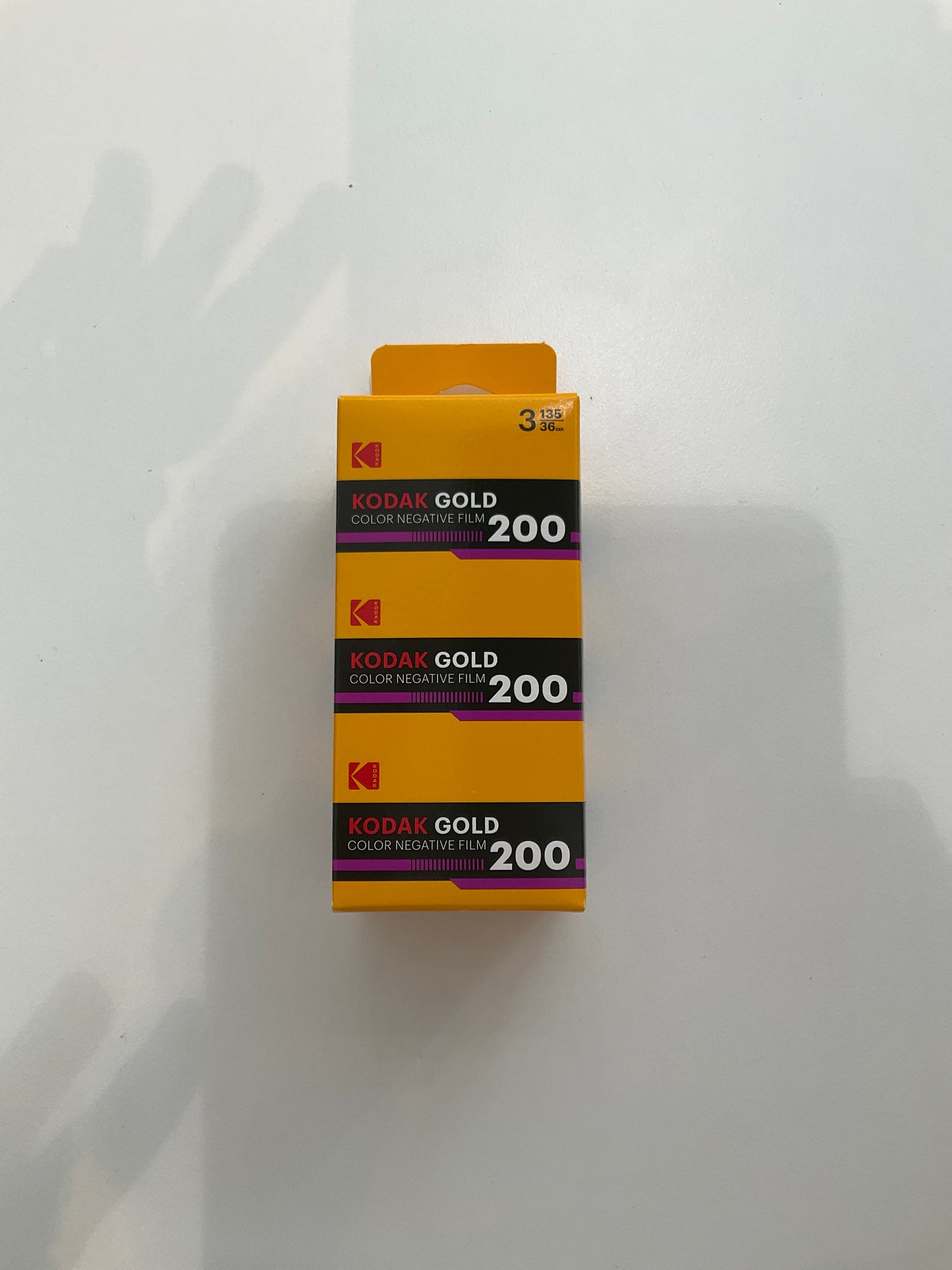 3PK 36 exp Kodak Gold 200 Film