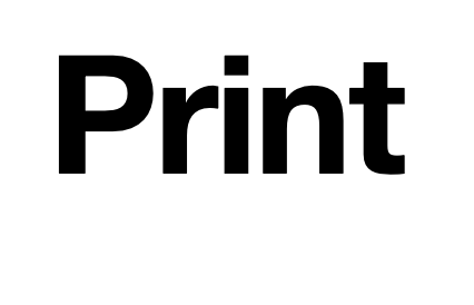 Individual print (8x12)